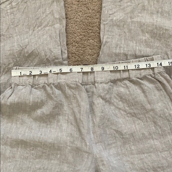 SOLD Jenni Kayne 100% Linen Trouser Pants M - Picture 5 of 7
